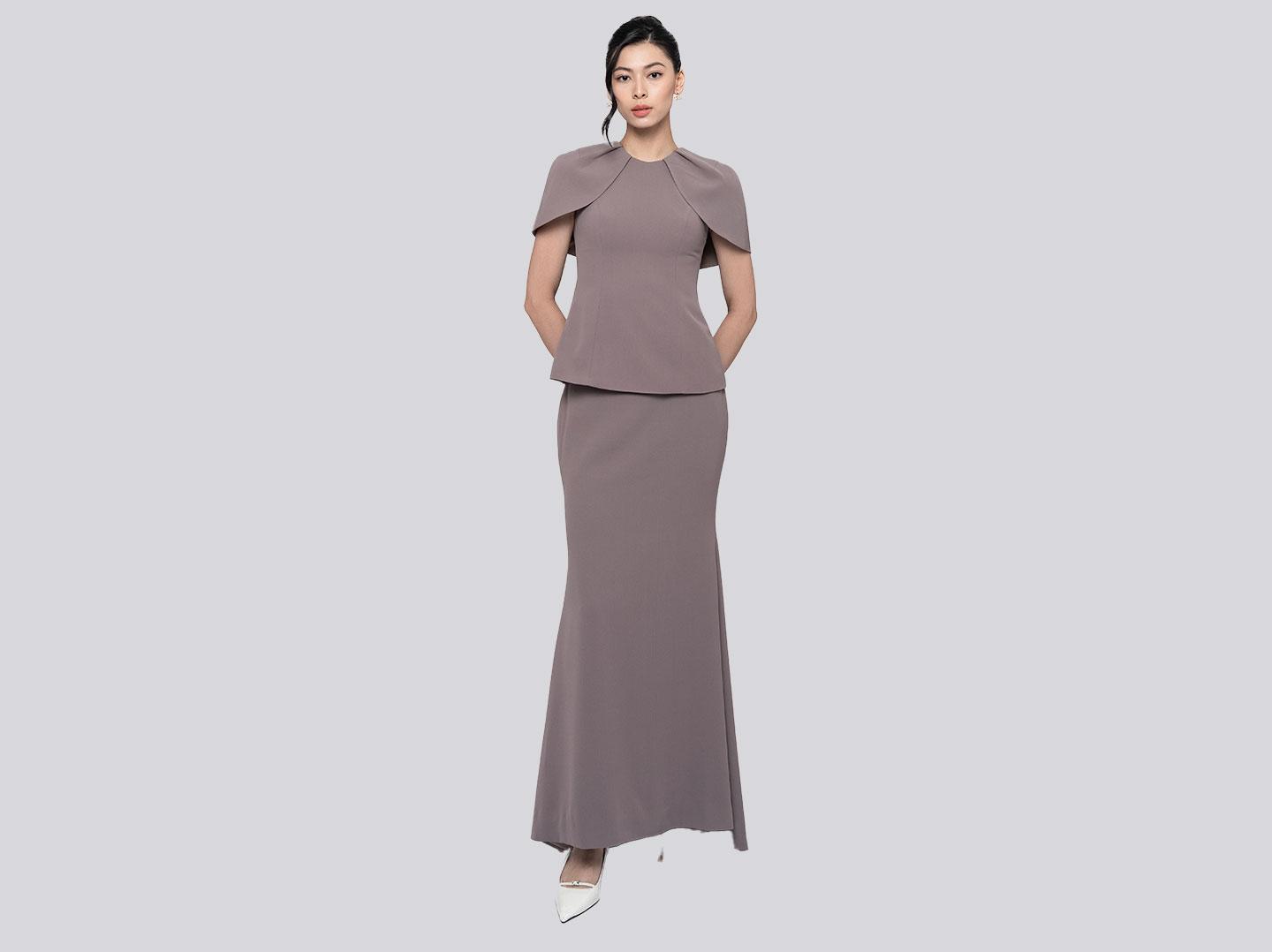 Basic Long Pencil Skirt Image 4